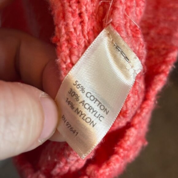 J.‎ Jill Pure Jill Sweater Women's Size 1X V Neck Long Sleeve Pink - Picture 4 of 4